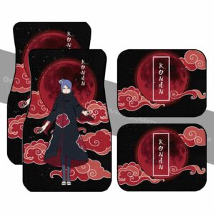 Konan Akatsuki Car Floor Mats Custom Naruto Anime Car Accessories