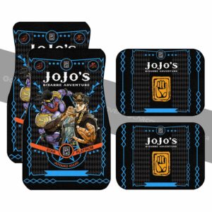 Kujo Jotaro Car Floor Mats Custom Anime JoJo’s Bizarre Adventure Car Accessories