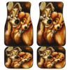 Lady And The Tramp Front And Back Car Mats