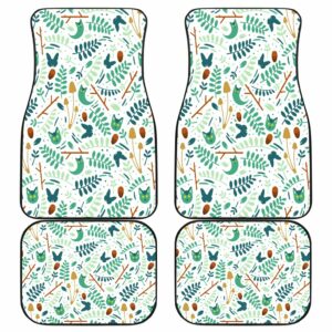 Leaf Front And Back Car Mats