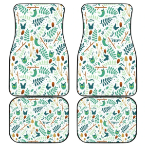 Leaf Symbols Art Custom Car Floor Mats 191024