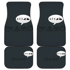 Led Zeppelin Patterns Car Floor Mats UBC032315