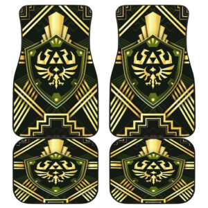 Legend Of Zelda Sheild Art Custom Car Floor Mats 191024