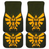 Legend Of Zelda Yellow Logo Car Floor Mats 191024