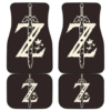 Legend Of Zelda Z Sword Logo Car Floot Mats 191024