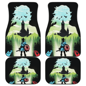 Legend of Zelda Art Car Floor Mats Games Fan Gift H040220