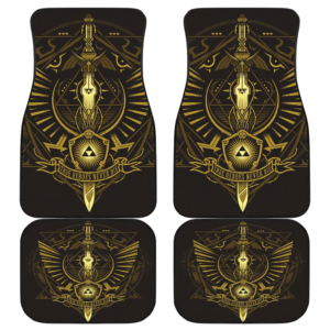 Legend of Zelda Car Floor Mats True Heroes Never Die H040220