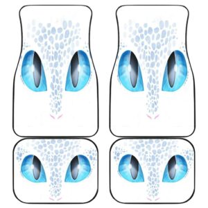 Light Fury Eyes Female Dragon Walt Disney Car Floor Mats 191024