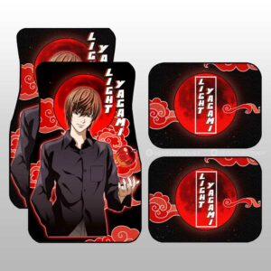 Light Yagami Car Floor Mats Custom Death Note Anime Car Accessories
