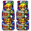 Link Car Floor Mats Legend of Zelda Games Fan Gift H040220