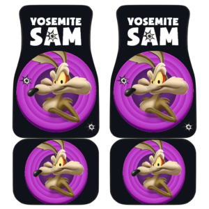 Looney Tunes Car Floor Mats World Of  Mayhem Wile E Coyote Wolf 191209