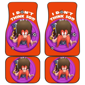 Looney Tunes Car Floor Mats World Of Mayhem Yosemite I Don’t Think So Bullet Sign 191209
