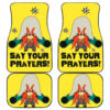 Looney Tunes Car Floor Mats World Of Mayhem Yosemite Say Your Prayers Yellow