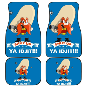 Looney Tunes Car Floor Mats World Of Mayhem Yosemite Shut Up YA IDJIT 191209