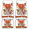 Looney Tunes Friends Funny Car Floor Mats Cartoon H200212