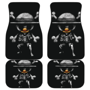 Luffy One Piece Straw Hat Anime Car Floor Mats 191024