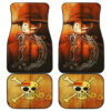 Luffy Onepiece Logo Anime Car Floor Mats 191024
