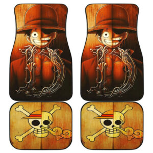 Luffy Onepiece Logo Anime Car Floor Mats 191024
