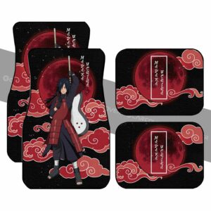 Madara Akatsuki Car Floor Mats Custom Naruto Anime Car Accessories