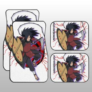 Madara Car Floor Mats Custom Gifts For Naruto Anime Fans