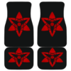 Magekyo Sharingan Eye Sign Naruto Anime Car Floor Mats 191024