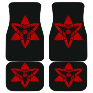 Magekyo Sharingan Front And Back Car Mats