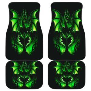 Maleficent Front And Back Car Mats
