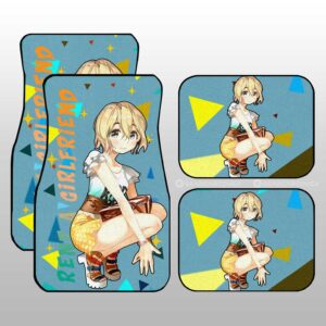 Mami Nanami Car Floor Mats Custom Anime Rent A Girlfriend Car Accessories