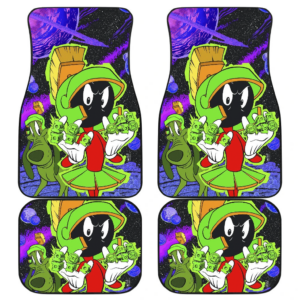 Martian Car Floor Mats Looney Tunes Cartoon Fan Gift H200212