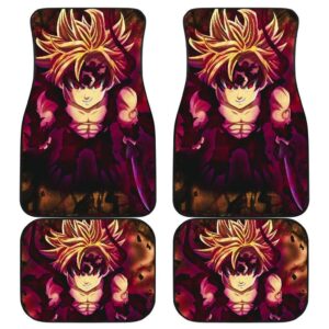 Meliodas Brave Warrior Anime Car Floor Mats