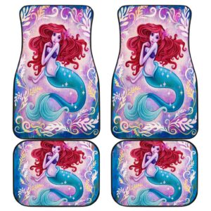 Mermaid Front And Back Car Mats 1