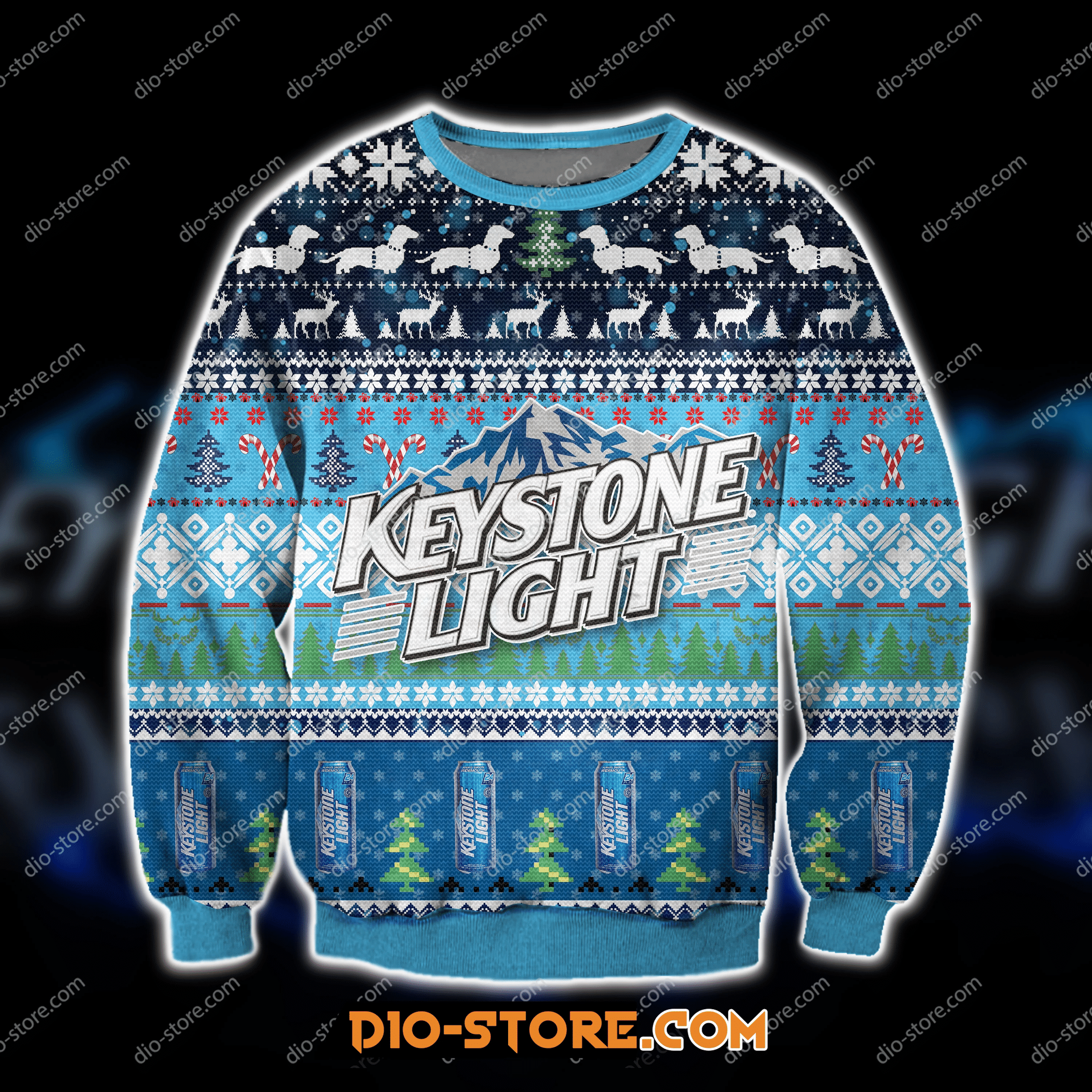 3D All Over Print Keystone Light Beer Ugly Christmas Sweater 3D All Over Print Keystone Light Beer Ugly Christmas Sweater