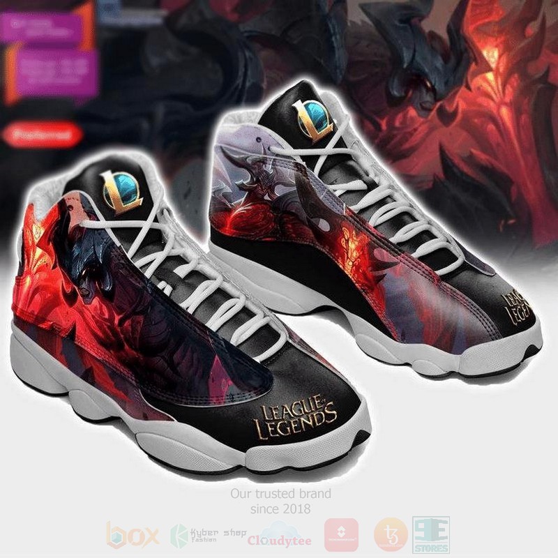 Aatrox Lol League Of Legends Game Air Jordan 13 Shoes Aatrox Lol League Of Legends Game Air Jordan 13 Shoes
