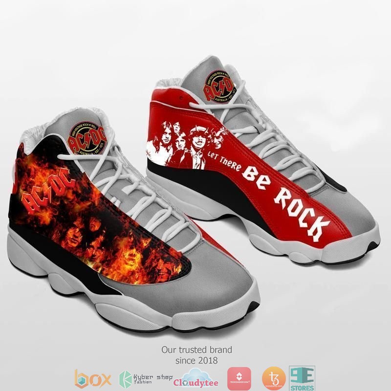 Acdc Rock Band Air Jordan 13 Sneaker Shoes 2 Acdc Rock Band Air Jordan 13 Sneaker Shoes 2
