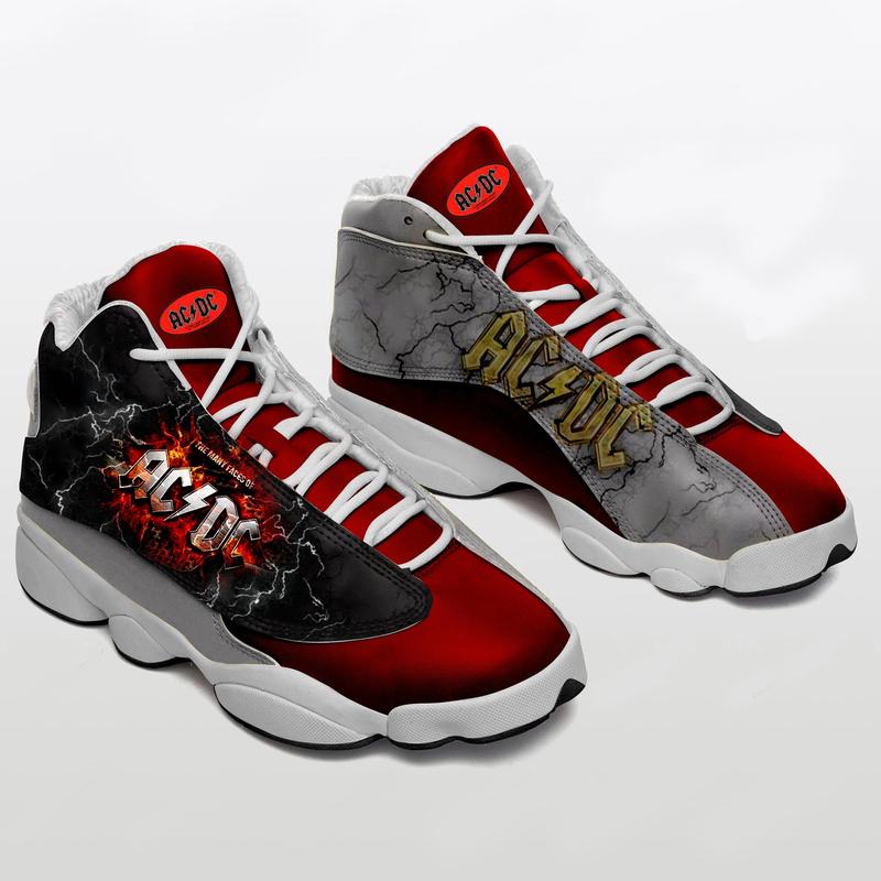 Acdc Rock Band Air Jordan 13 Sneaker Shoes Acdc Rock Band Air Jordan 13 Sneaker Shoes