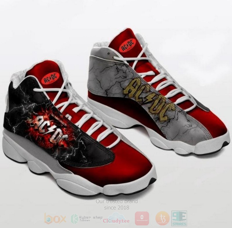 Acdc Rock Music Band Air Jordan 13 Shoes Acdc Rock Music Band Air Jordan 13 Shoes