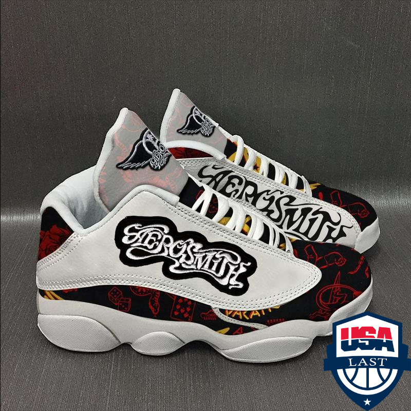 Aerosmith Rock Band Ver 1 Air Jordan 13 Sneaker Aerosmith Rock Band Ver 1 Air Jordan 13 Sneaker
