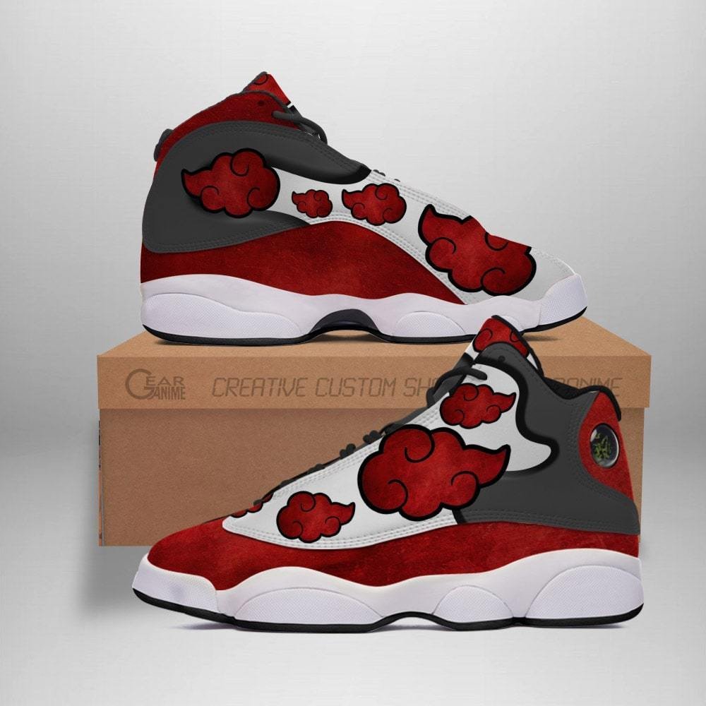 Akatsuki Cloud Naruto Nime Air Jordan 13 Shoes Akatsuki Cloud Naruto Nime Air Jordan 13 Shoes