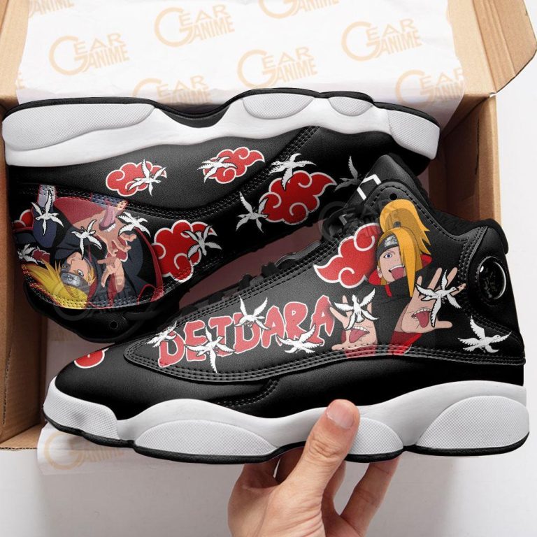 Akatsuki-Deidara-Sneakers-Air-Jordan-13-Sneaker-Shoes-2