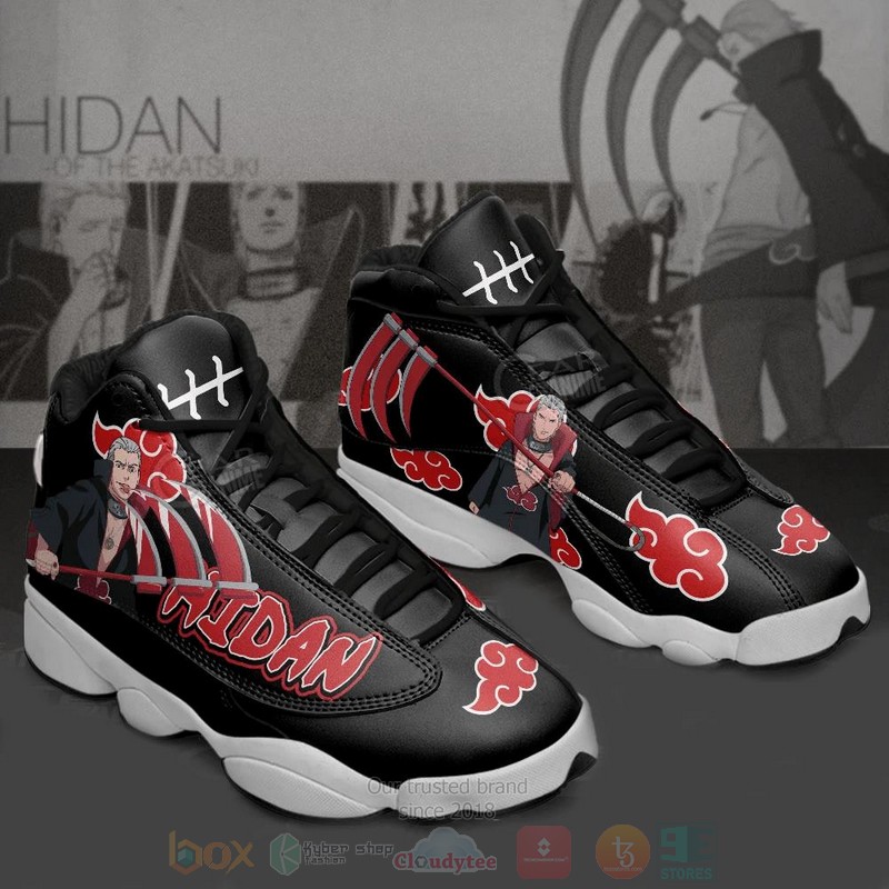 Akatsuki Hidan Naruto Custom Anime Air Jordan 13 Shoes Akatsuki Hidan Naruto Custom Anime Air Jordan 13 Shoes