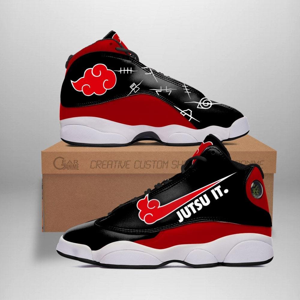 Akatsuki Jutsu It Naruto Anime Air Jordan 13 Shoes Akatsuki Jutsu It Naruto Anime Air Jordan 13 Shoes
