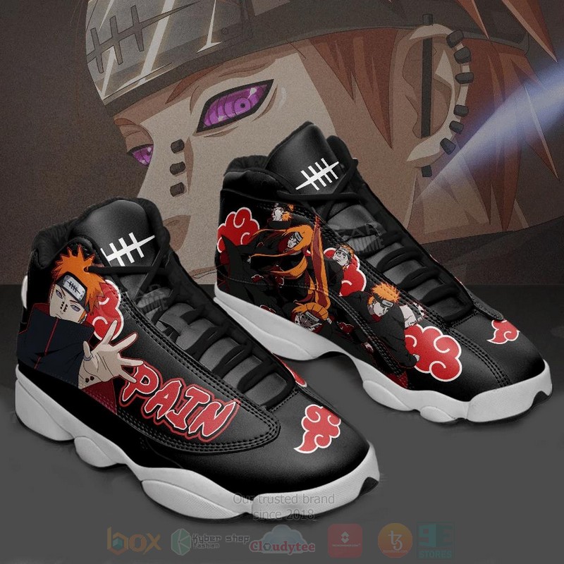 Akatsuki Pain Naruto Custom Anime Air Jordan 13 Shoes Akatsuki Pain Naruto Custom Anime Air Jordan 13 Shoes