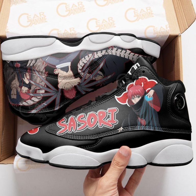 Akatsuki-Sasori-Sneakers-Air-Jordan-13-Sneaker-Shoes-2