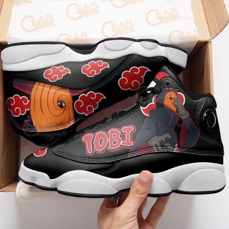 Akatsuki-Tobi-Anime-Air-Jordan-13-Shoes-3