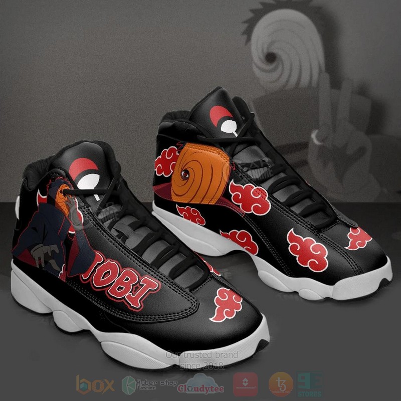 Akatsuki Tobi Naruto Custom Anime Air Jordan 13 Shoes Akatsuki Tobi Naruto Custom Anime Air Jordan 13 Shoes
