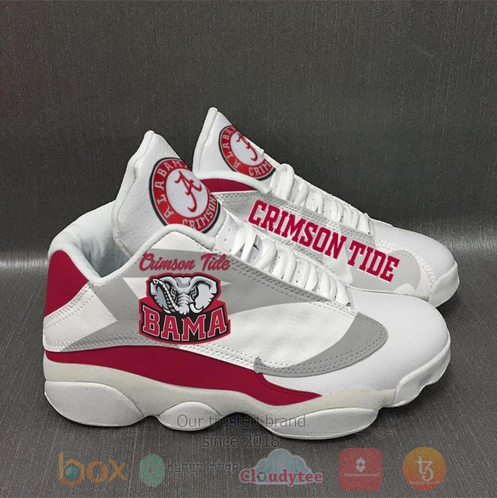 Alabama Crimson Tide Ncaa White Air Jordan 13 Shoes Alabama Crimson Tide Ncaa White Air Jordan 13 Shoes
