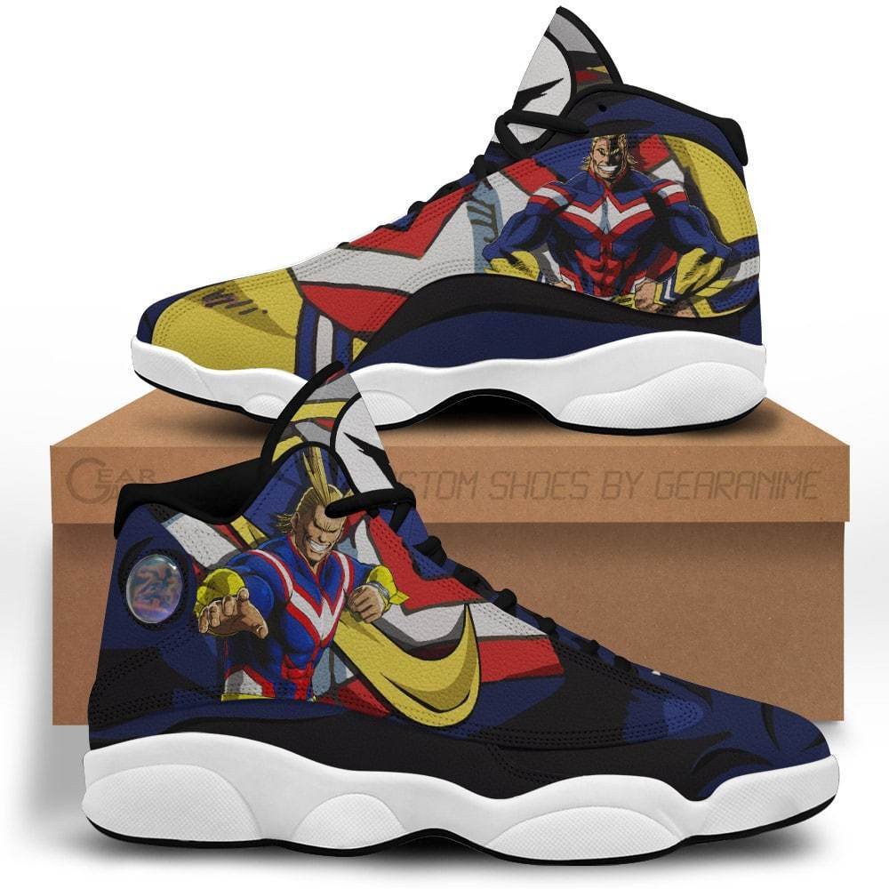 All Might Hero Anime My Hero Academia Air Jordan 13 Shoes All Might Hero Anime My Hero Academia Air Jordan 13 Shoes