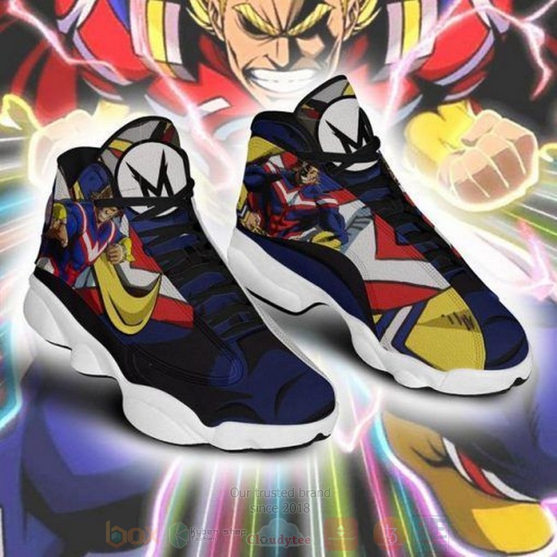 All Might My Hero Academia Anime Custom Air Jordan 13 Shoes All Might My Hero Academia Anime Custom Air Jordan 13 Shoes