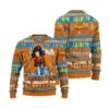 Android 17 Anime Ugly Christmas Sweater Dragon Ball Z Xmas Gift