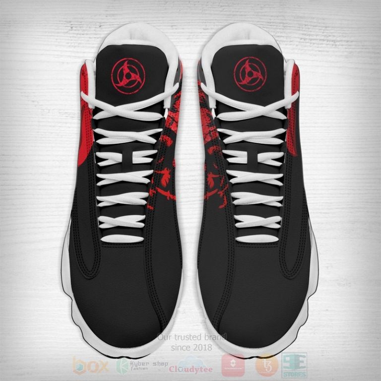 Anime-Itachi-Summoning-Crow-Naruto-Air-Jordan-13-Shoes-1